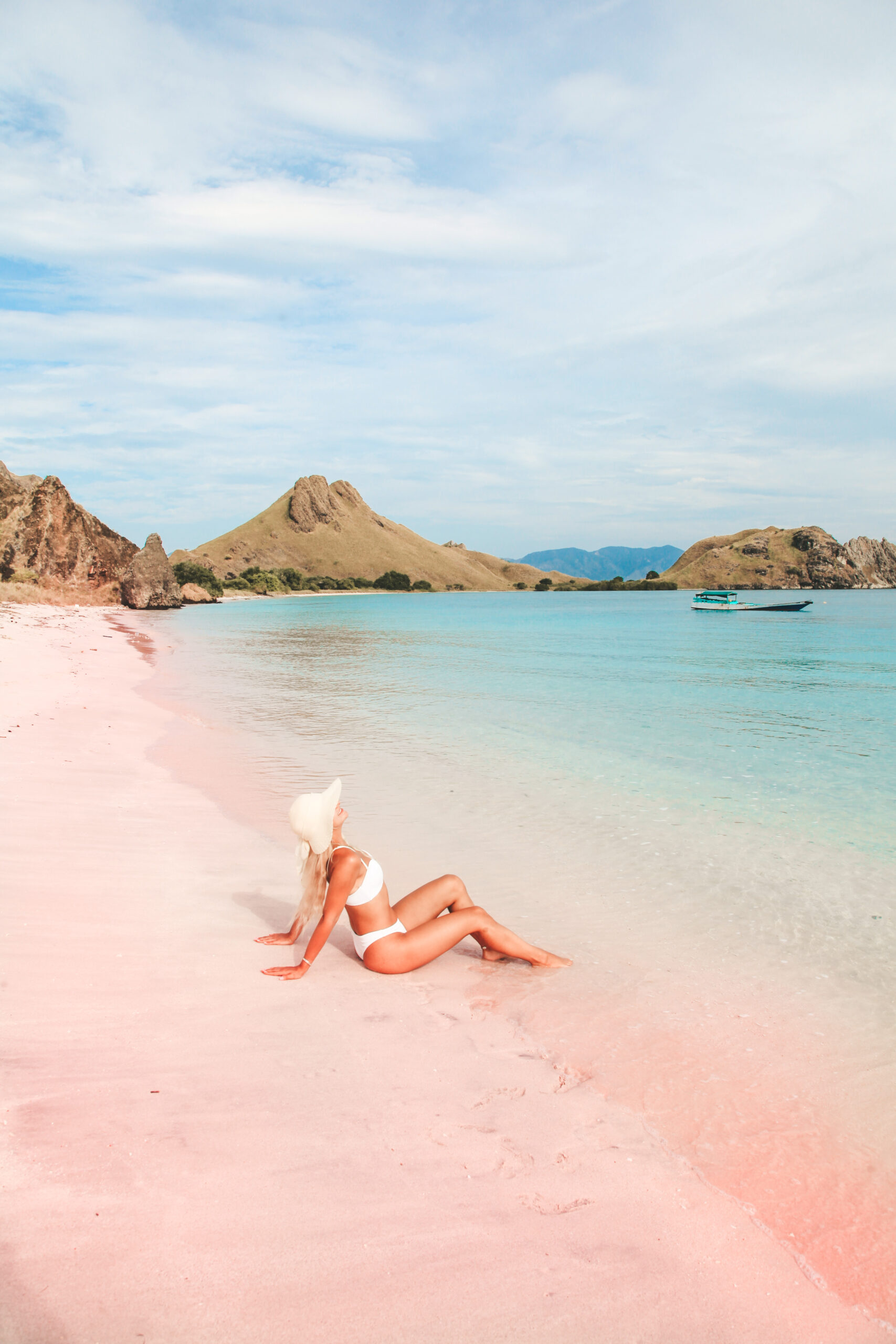 pink beach